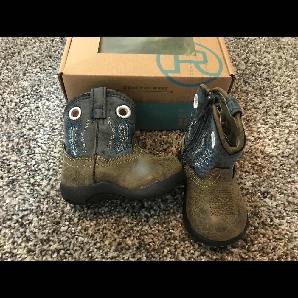 Roper boots size 1